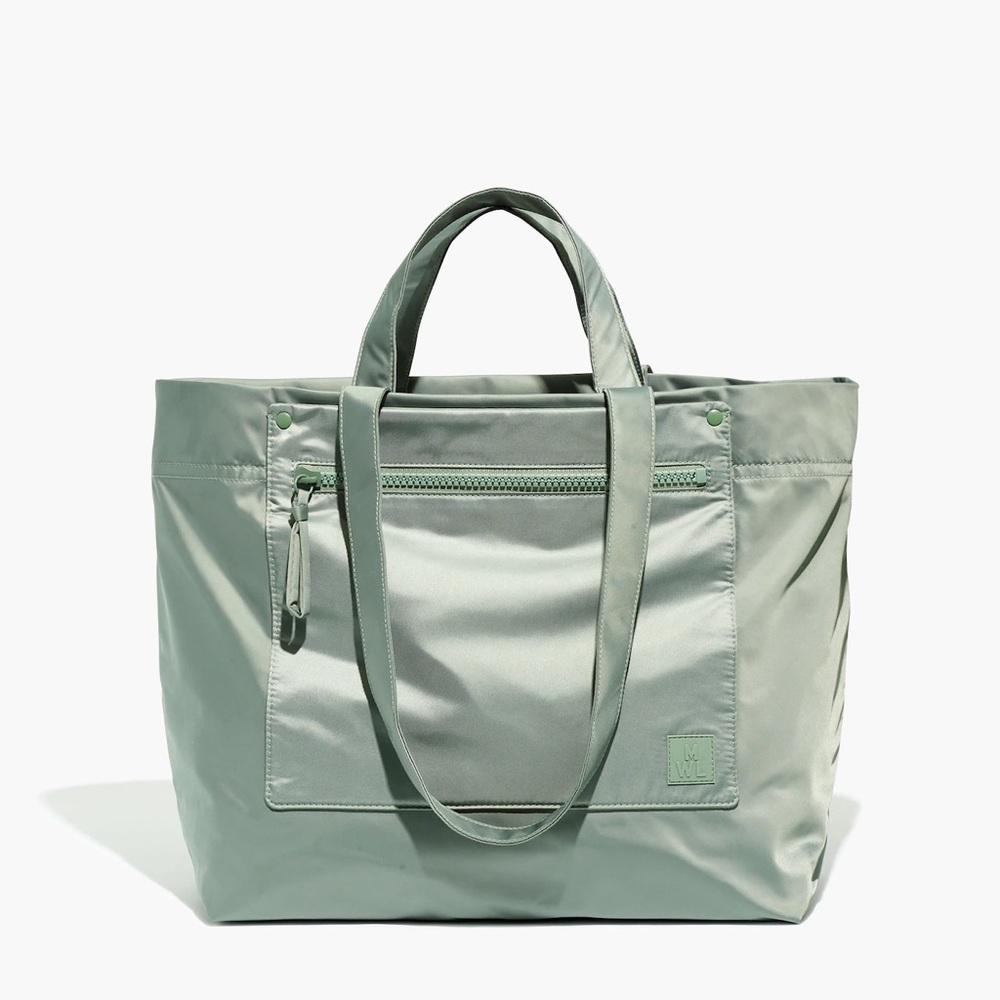 Madewell The (Re)sourced Tote Bag in frosted willow NWT